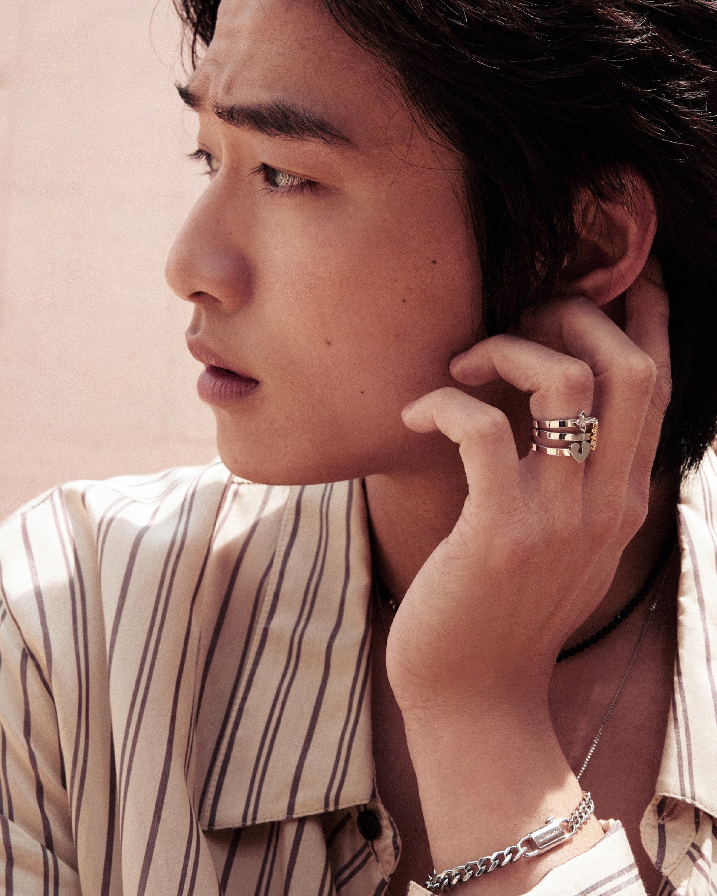 Numbering - Heart Stackable Ring #8504 product image 6 | TRAB K-Fashion Australia