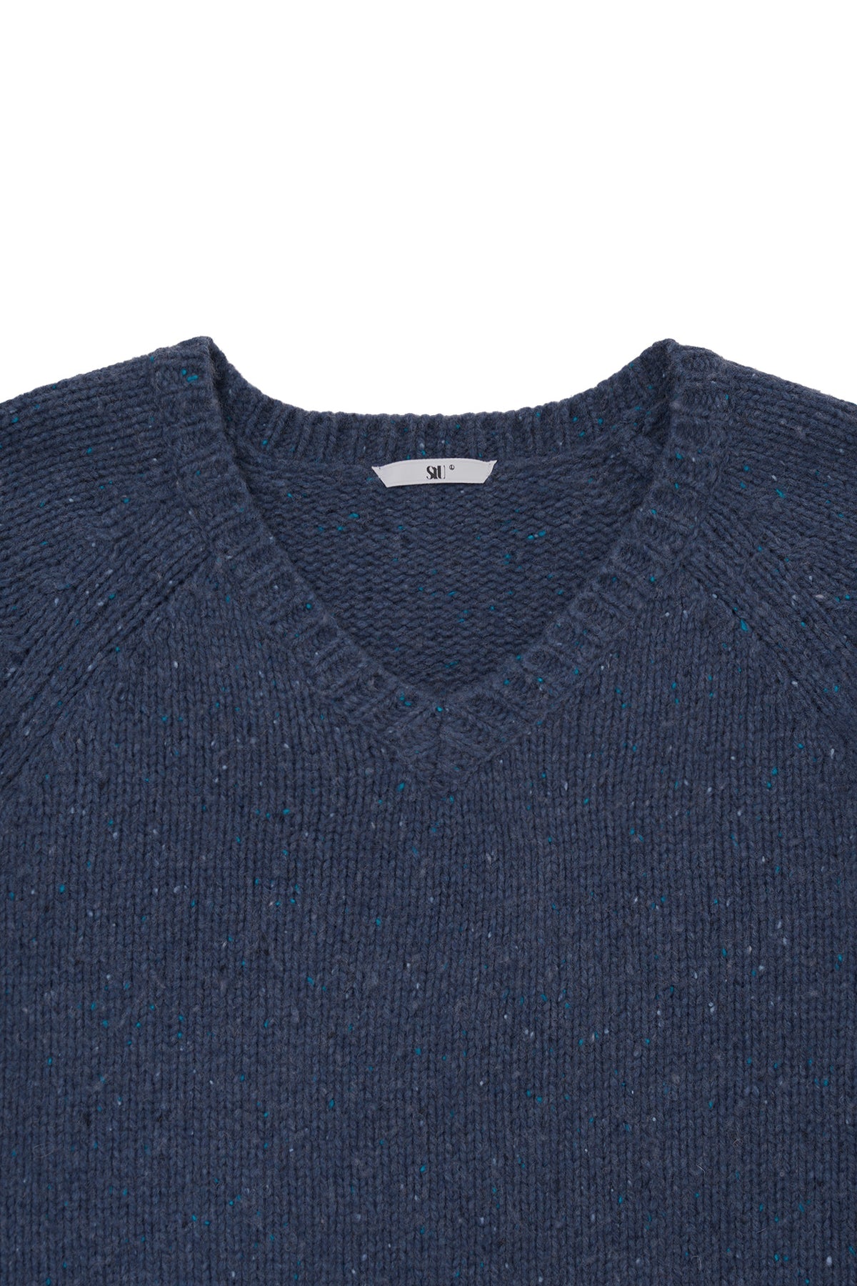 STU - Super Fine Wool V-neck Knit (Dark Blue) product image 18 | TRAB K-Fashion Australia
