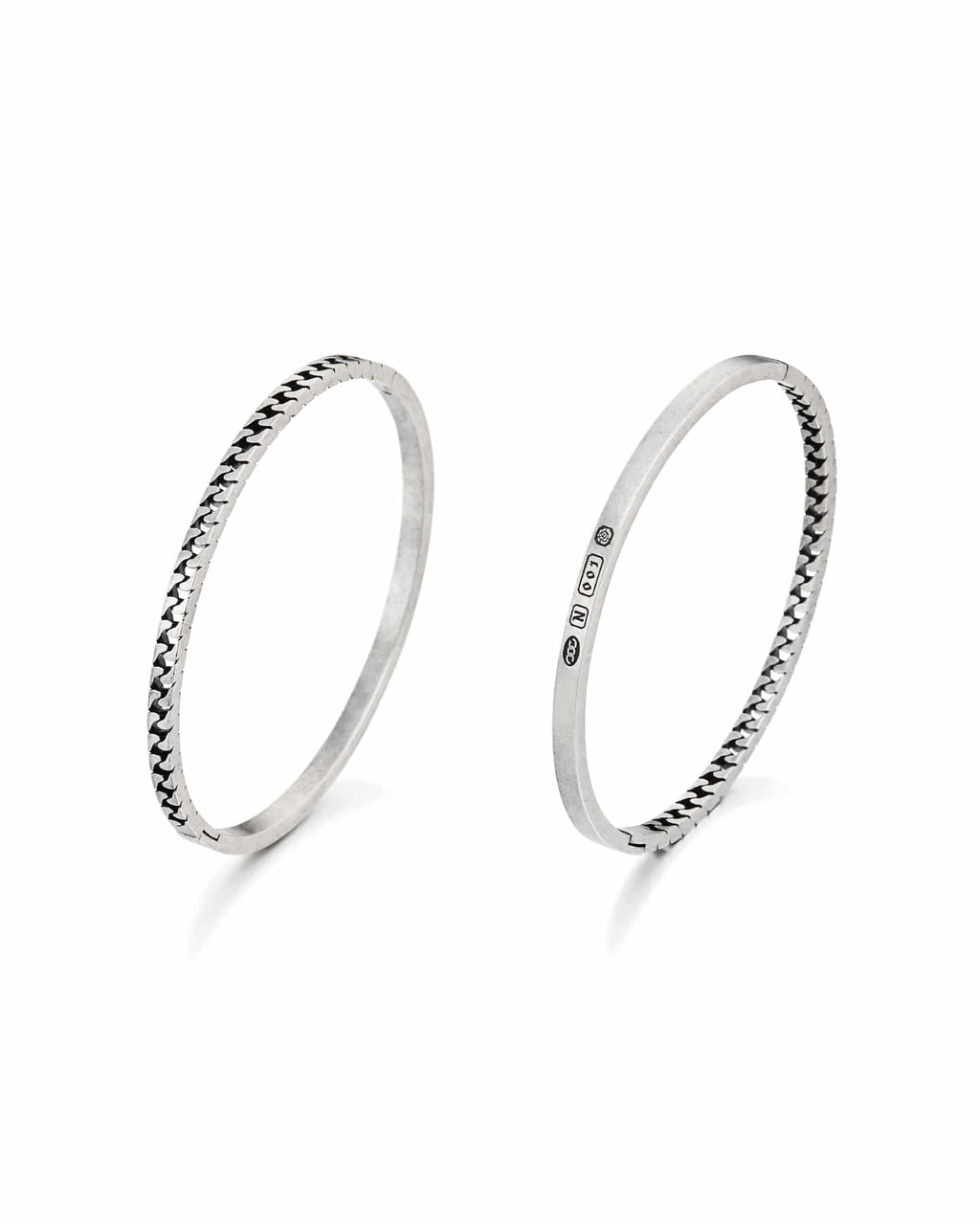 Numbering - Half & Half Bangle Bracelet #5952 product image 10 | TRAB K-Fashion Australia