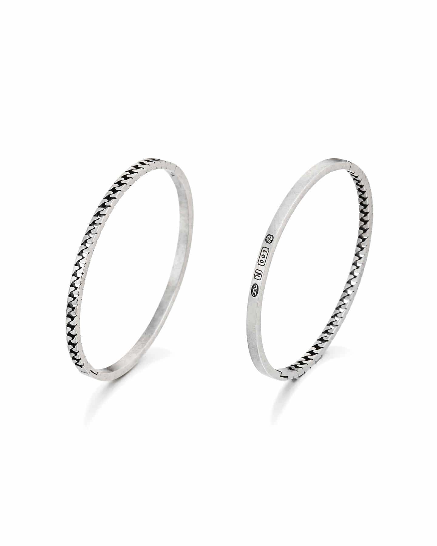 Numbering - Half & Half Bangle Bracelet #5952 product image 10 | TRAB K-Fashion Australia