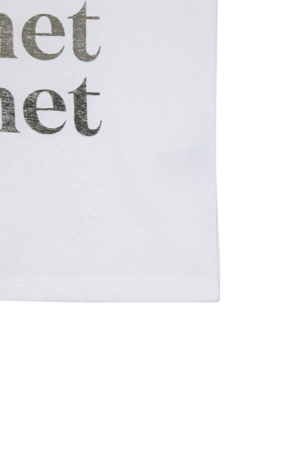 Deinet - Reverse Print T-Shirt (White) product image 5 | TRAB K-Fashion Australia