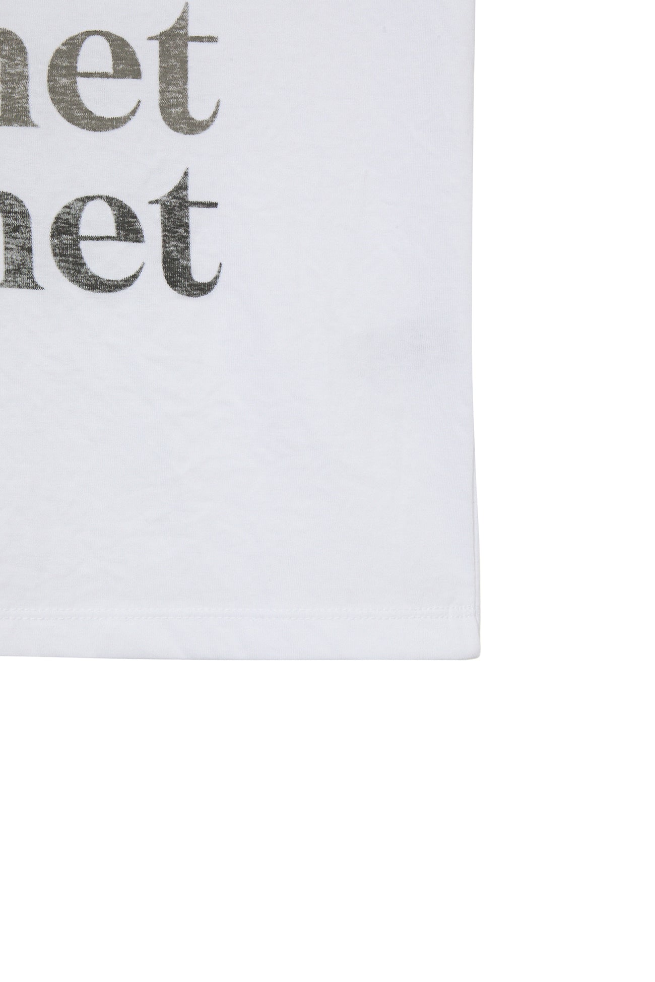 Deinet - Reverse Print T-Shirt (White) product image 5 | TRAB K-Fashion Australia