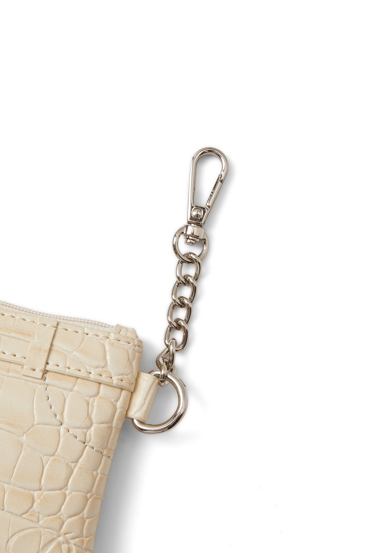 Deinet - Crocodile Pattern Two-Way Bag (Cream) product image 13 | TRAB K-Fashion Australia