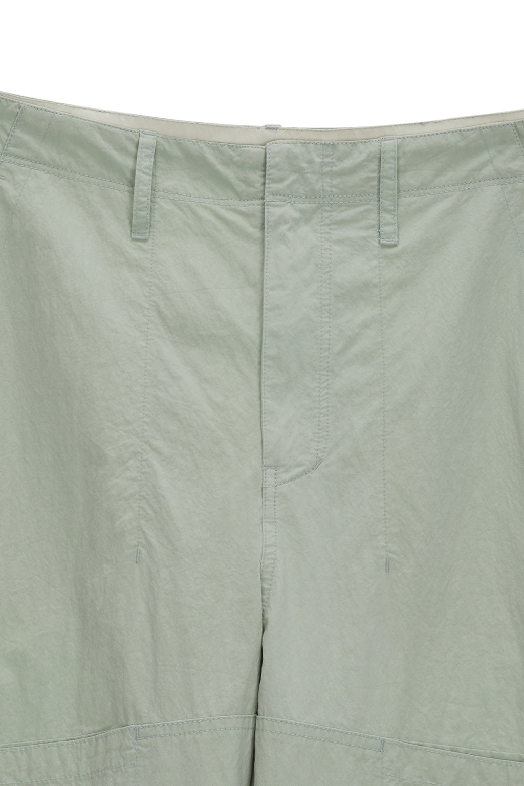 Matin Kim - Button Roll Up Double Knee Pants (Mint) product image 3 | TRAB K-Fashion Australia
