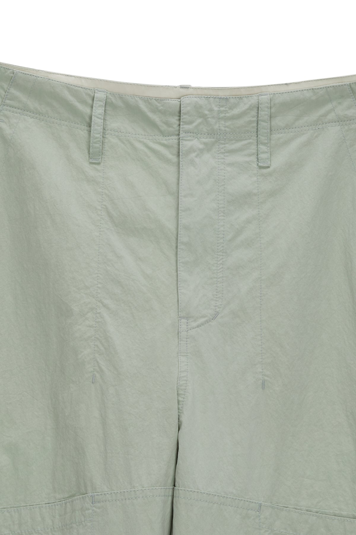Matin Kim - Button Roll Up Double Knee Pants (Mint) product image 3 | TRAB K-Fashion Australia