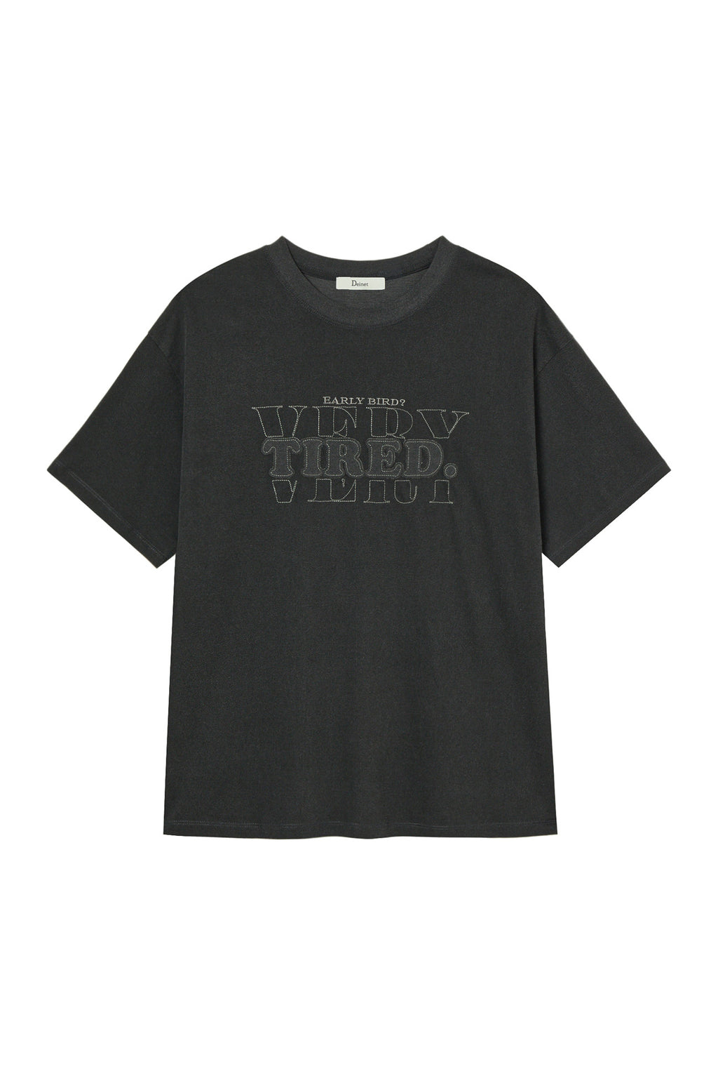 Deinet - Tired T-Shirt (Charcoal) product image 7 | TRAB K-Fashion Australia