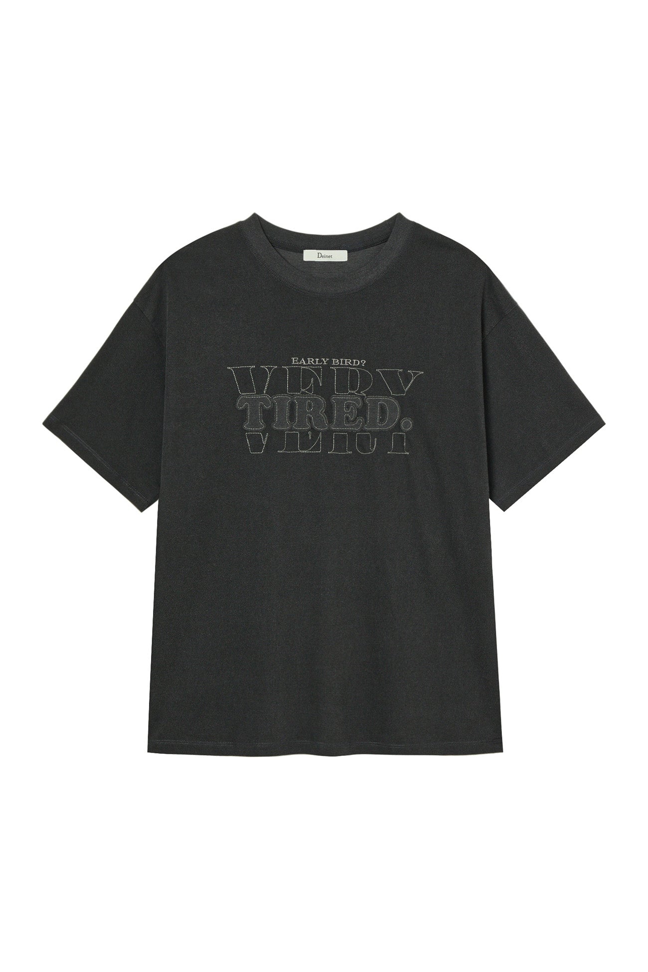 Deinet - Tired T-Shirt (Charcoal) product image 7 | TRAB K-Fashion Australia