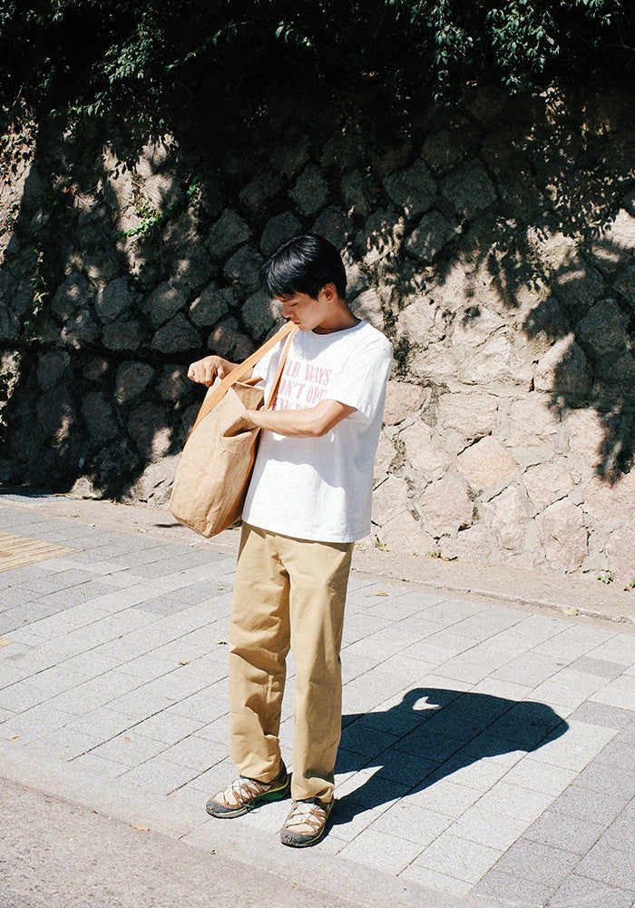 Collect Pieces - New Door T-Shirts (White) product image 5 | TRAB K-Fashion Australia