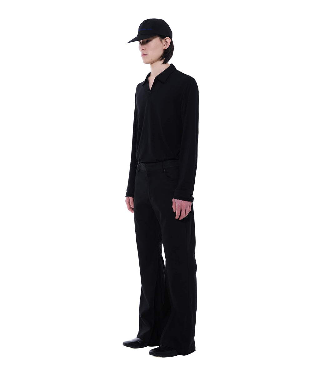 XLIM - Ep.9 01 Polo Shirt (Black) product image 2 | TRAB K-Fashion Australia