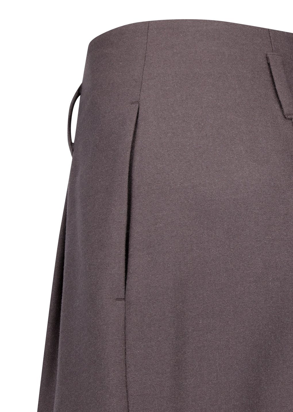 Amomento - [Pre-Order] Wool pencil skirt (Burgundy) product image 8 | TRAB K-Fashion Australia