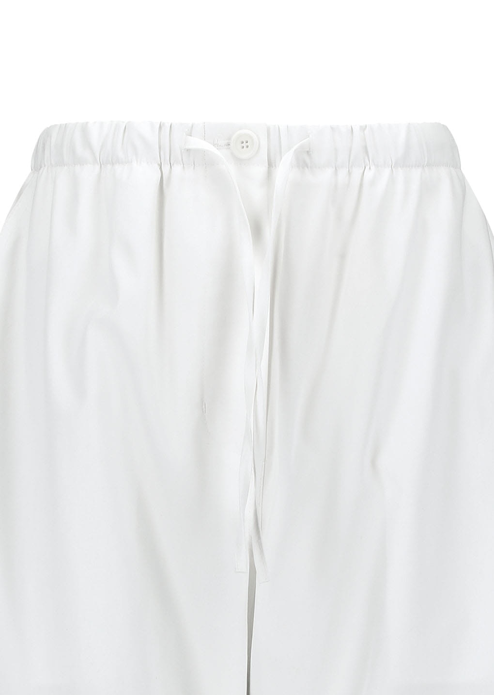 Amomento - Women's Drawstring Capri Pants (White) product image 4 | TRAB K-Fashion Australia
