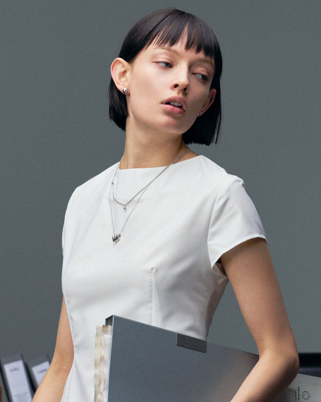 Numbering - Mini Ball Necklace #7791 product image 2 | TRAB K-Fashion Australia