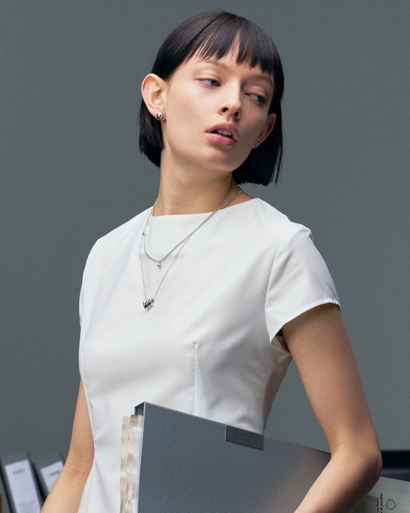 Numbering - Mini Ball Necklace #7791 product image 2 | TRAB K-Fashion Australia