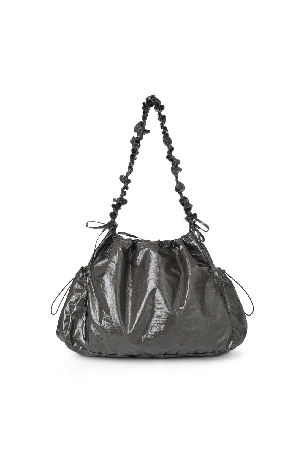 Deinet - Deinet Coating Shirring Bag (Charcoal) product image 3 | TRAB K-Fashion Australia