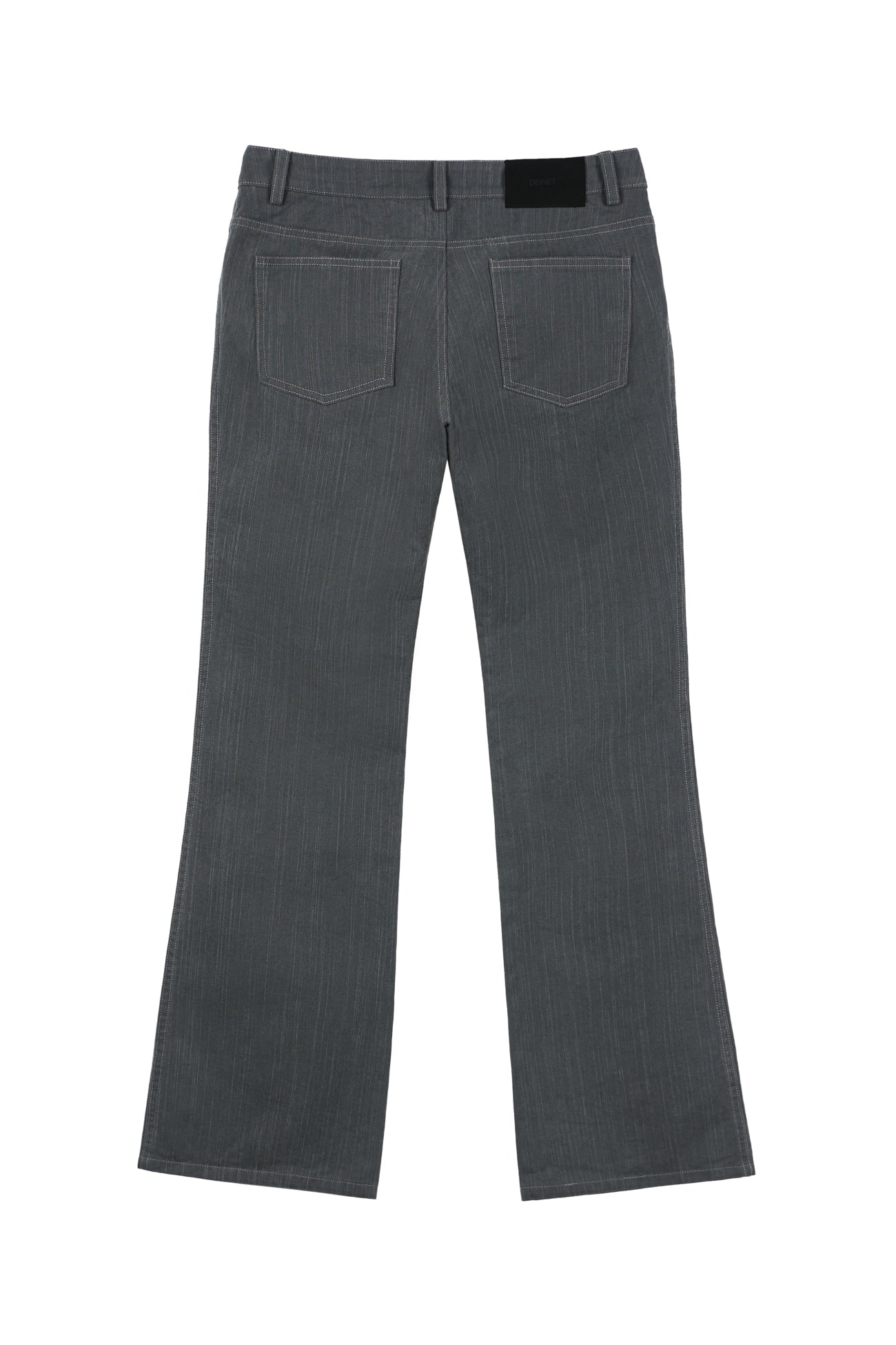 Deinet - Stud Line Damege Boots Cut Denim (Grey) product image 12 | TRAB K-Fashion Australia