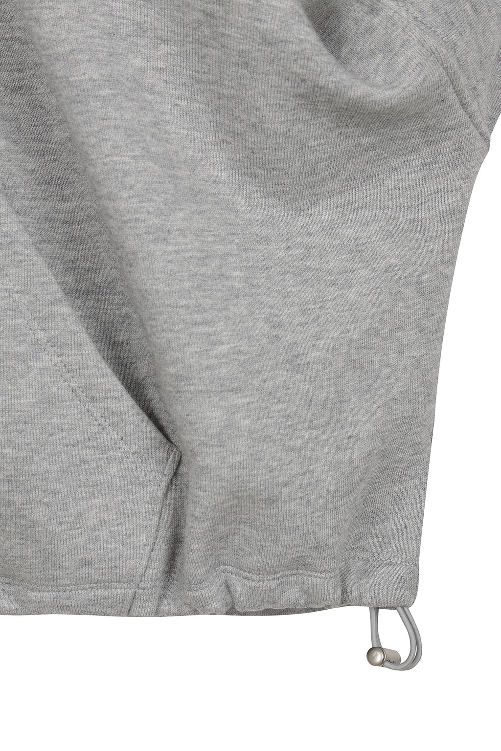 Matin Kim - Graffiti Artwork Crop Hoody Zip Up (Grey) product image 4 | TRAB K-Fashion Australia