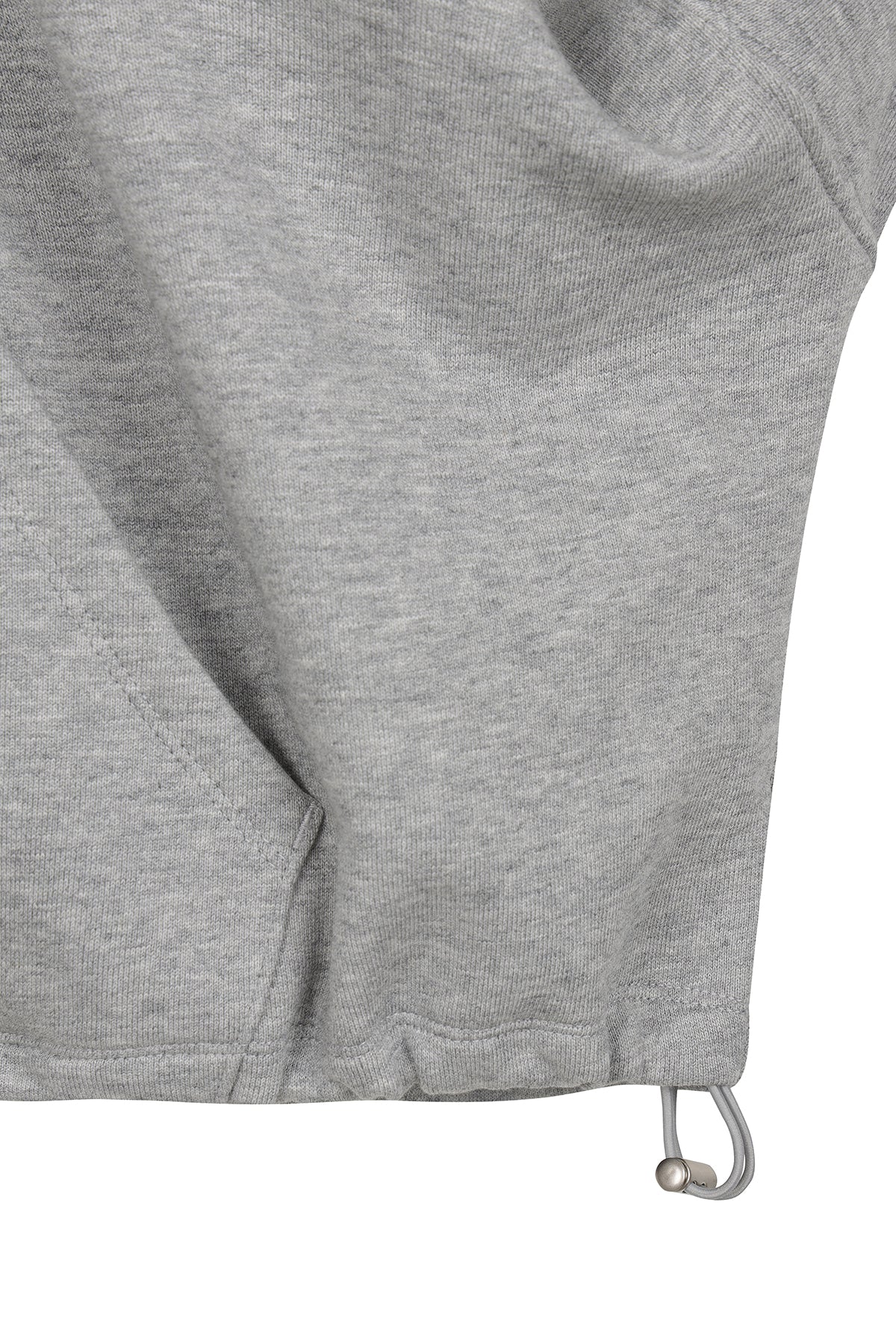 Matin Kim - Graffiti Artwork Crop Hoody Zip Up (Grey) product image 4 | TRAB K-Fashion Australia
