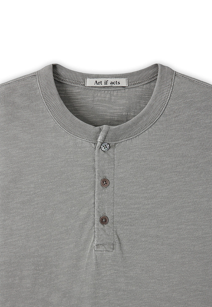Art if acts - Garment Dyed Henley Long Sleeve (Cliff) product image 7 | TRAB K-Fashion Australia