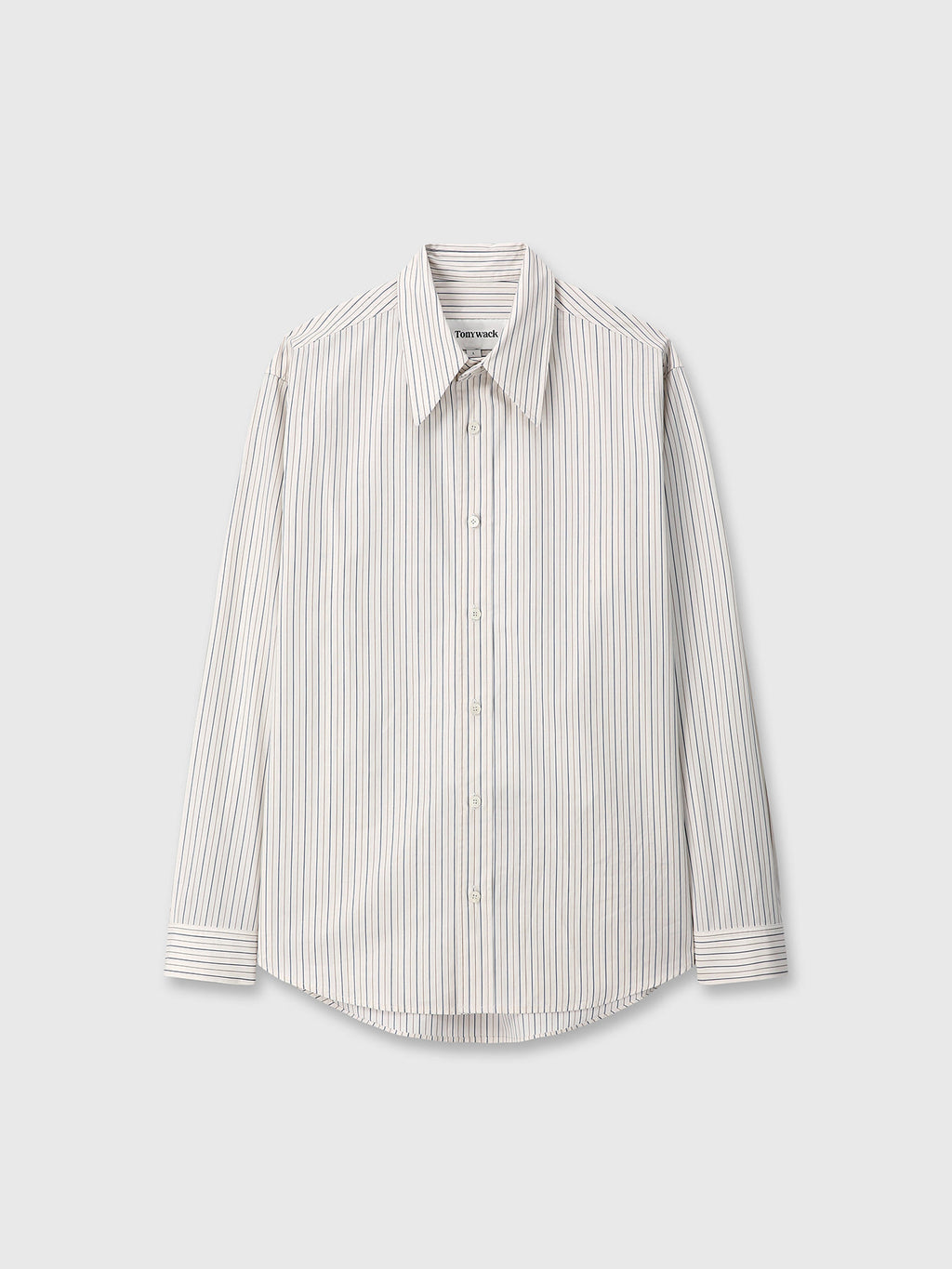 Tonywack - Brushed Cotton Multi Stripe Shirt (Ecru Multi Stripe) product image 7 | TRAB K-Fashion Australia