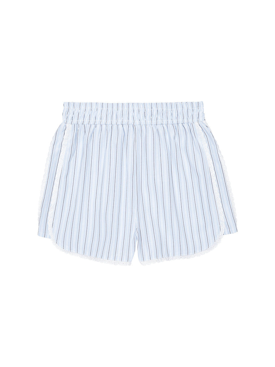 Margarin Fingers - Round Lace Shorts (Sky Blue) product image 2 | TRAB K-Fashion Australia