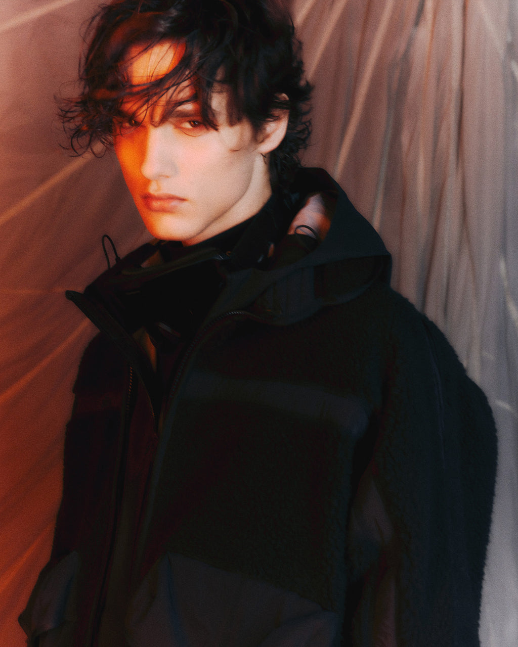 Eastlogue - Moguls Fleece Jacket (Black) product image 2 | TRAB K-Fashion Australia