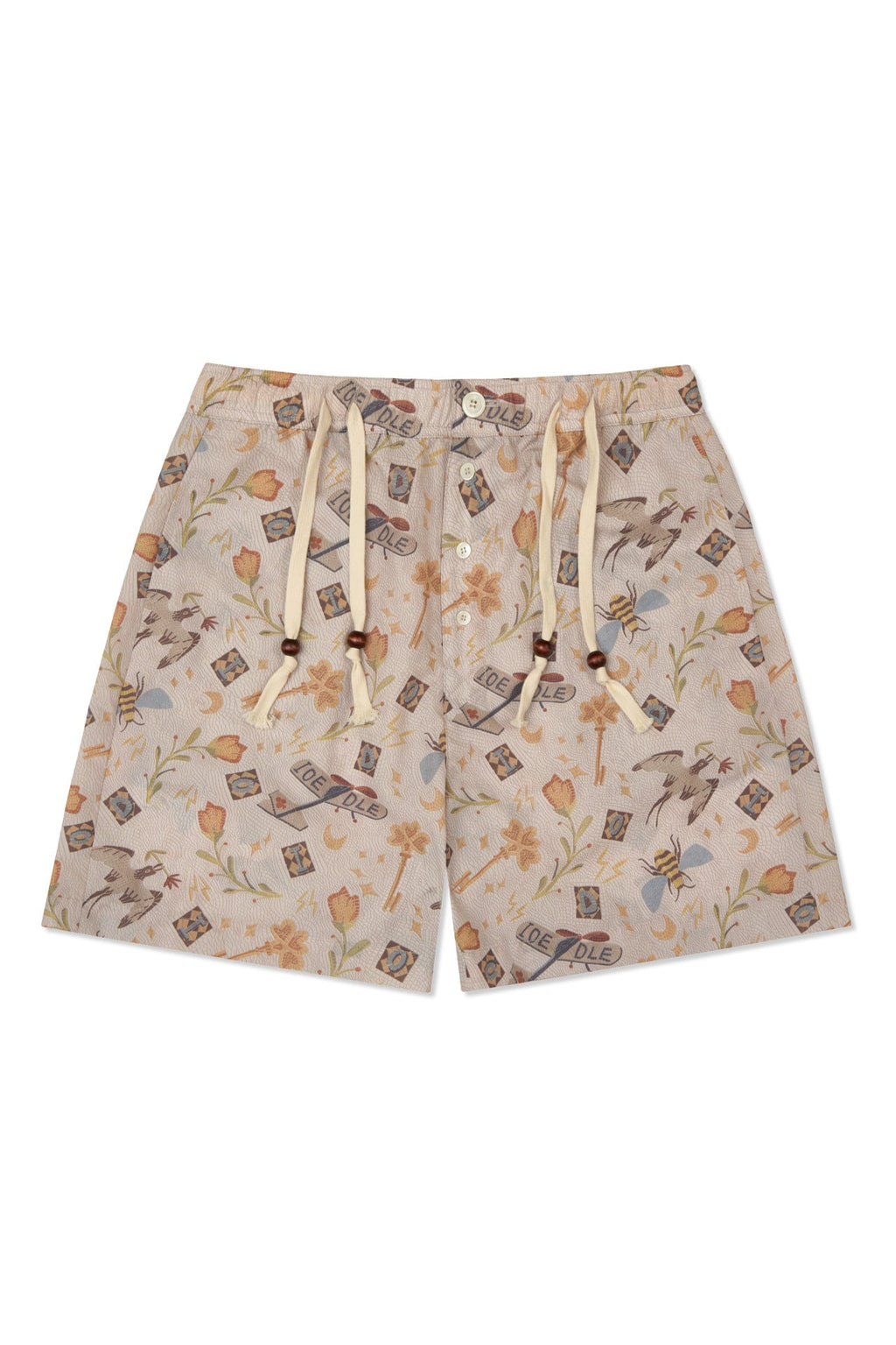 Ioedle - Garden Of Science Shorts (Brown) product image 2 | TRAB K-Fashion Australia