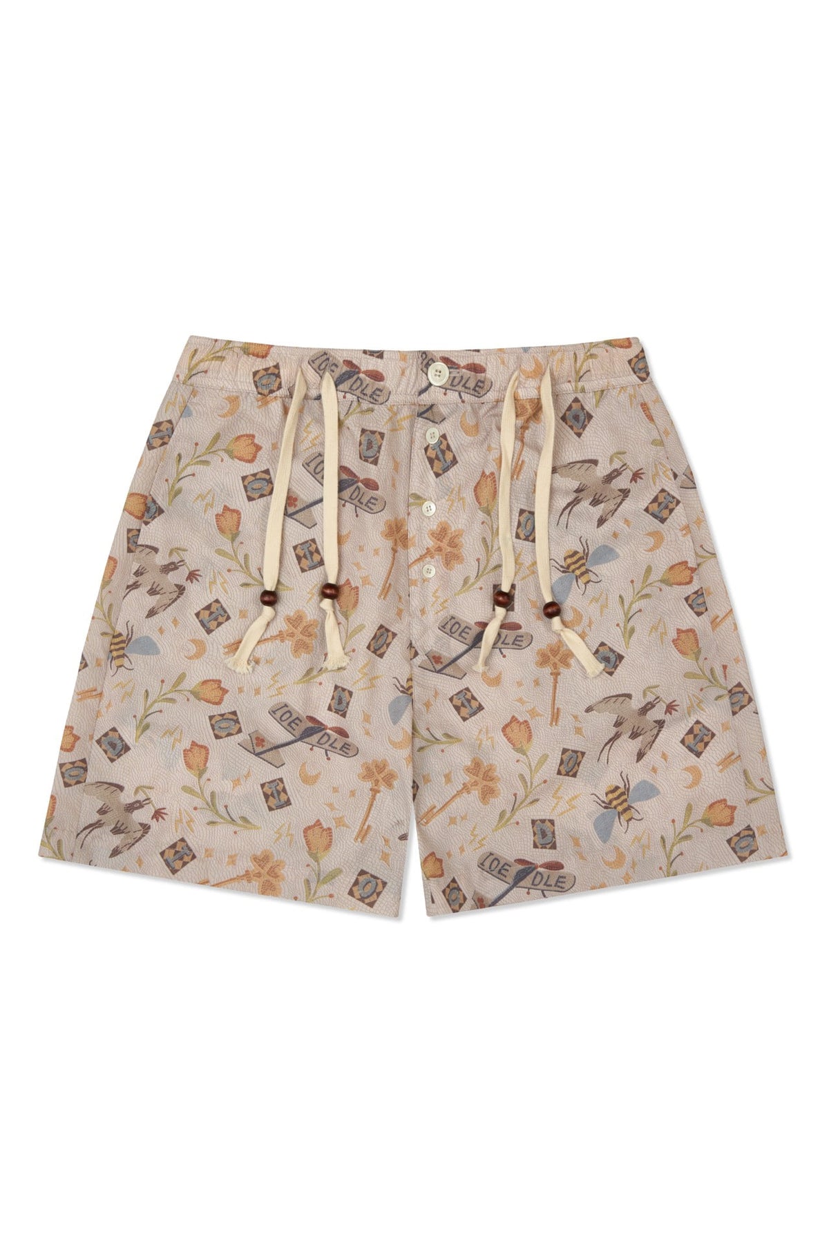 Ioedle - Garden Of Science Shorts (Brown) product image 2 | TRAB K-Fashion Australia