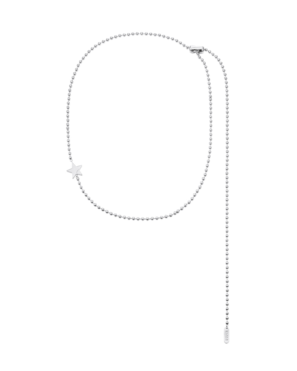 Numbering - Star Ball Chain Necklace #5776 product image 8 | TRAB K-Fashion Australia
