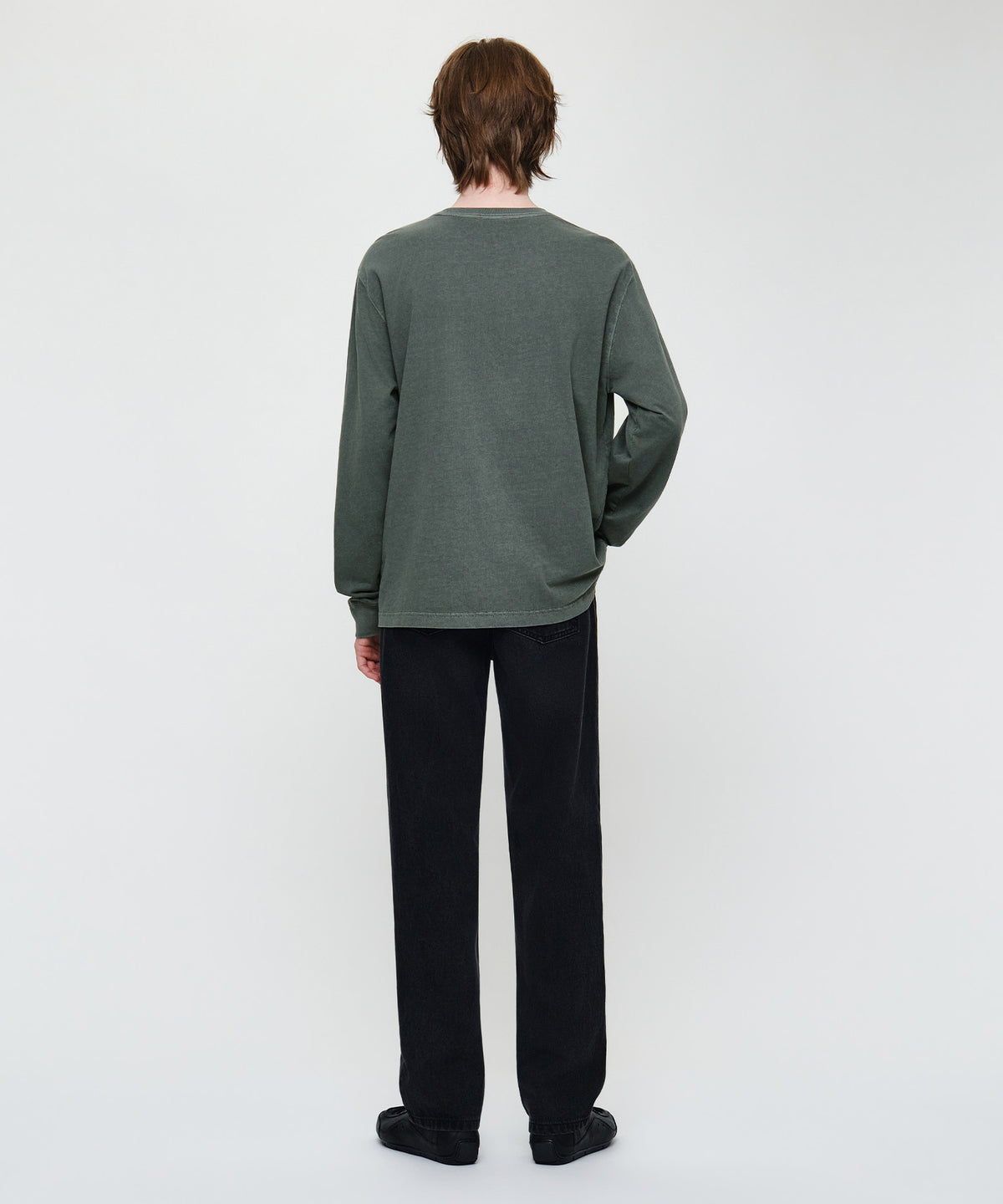 Marithe & Francois Girbaud - [Pre-order – Ships 7 Oct] Straight Denim Pants (Black) product image 5 | TRAB K-Fashion Australia