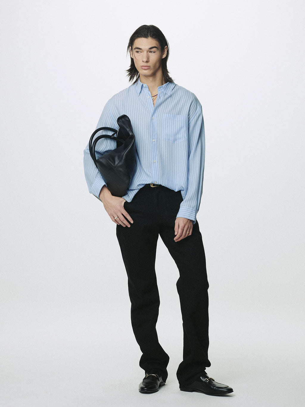 Tonywack - Slim Straight Denim Jeans (Black) product image 5 | TRAB K-Fashion Australia