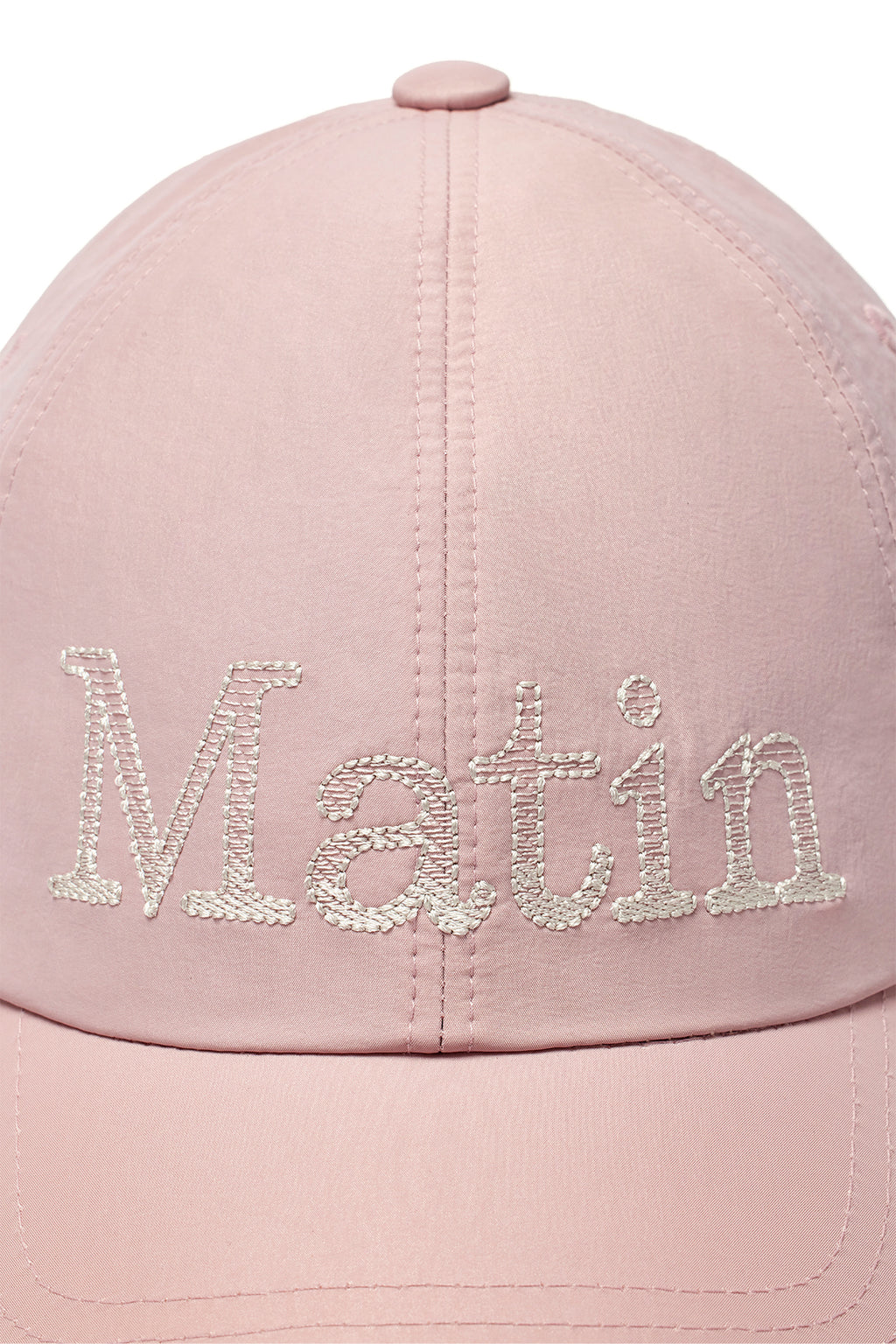 Matin Kim - Matin Glossy Ball Cap (Pink) product image 4 | TRAB K-Fashion Australia
