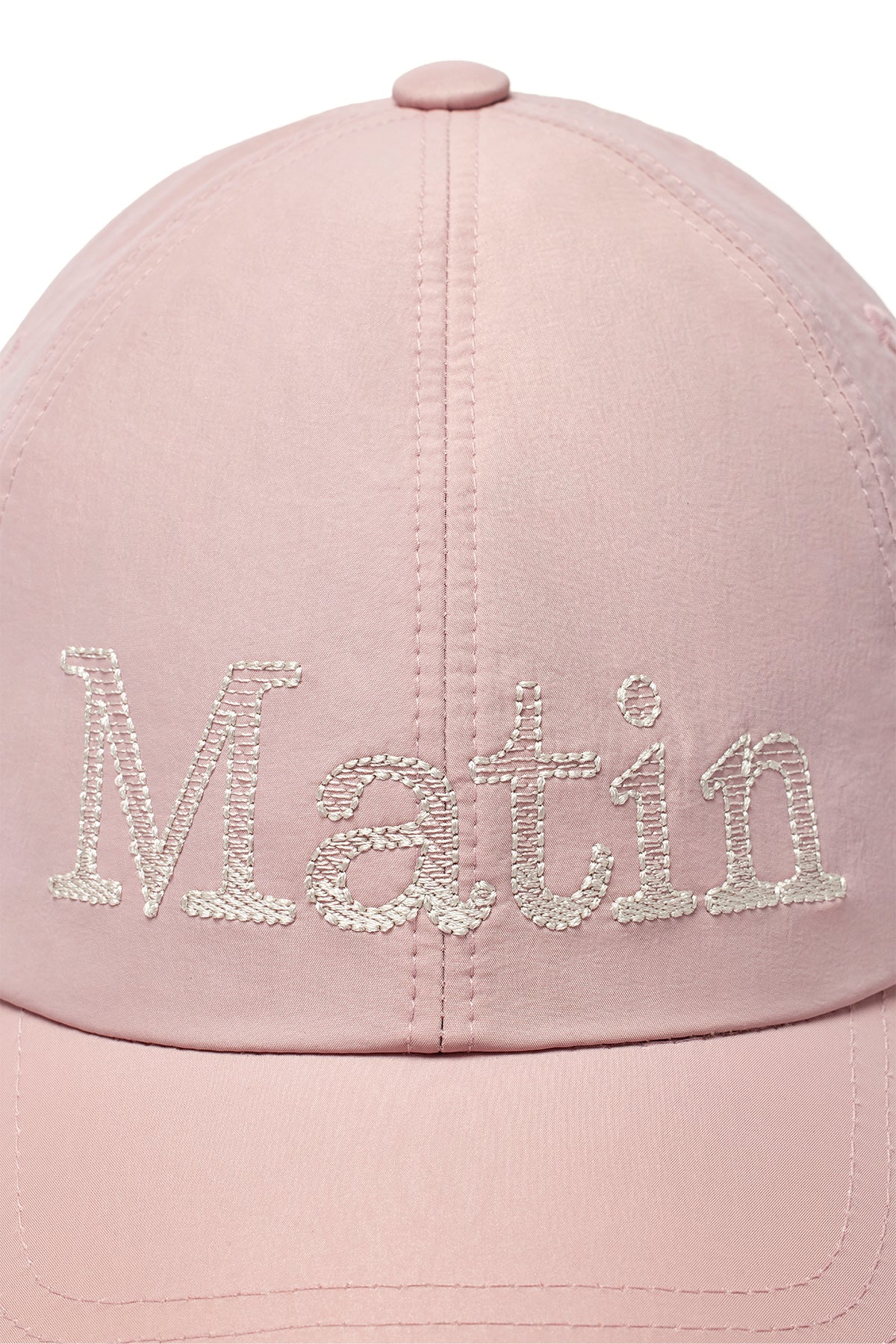 Matin Kim - Matin Glossy Ball Cap (Pink) product image 4 | TRAB K-Fashion Australia