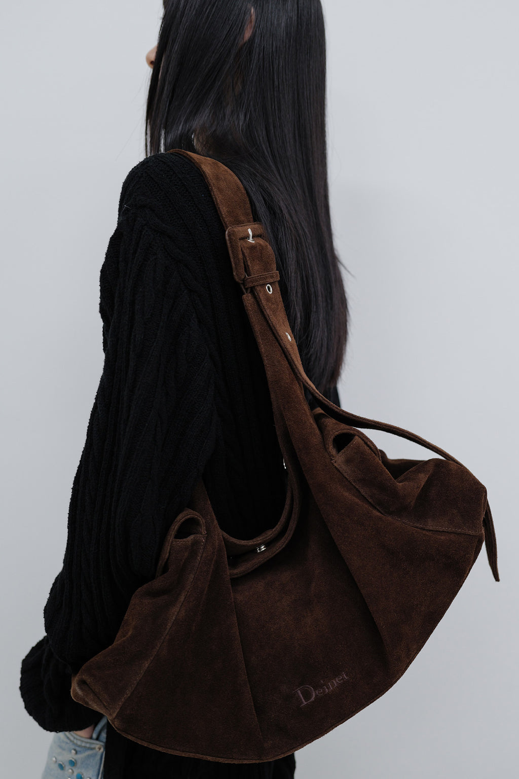 Deinet - Deinet Cable Cardigan (Black) product image 10 | TRAB K-Fashion Australia