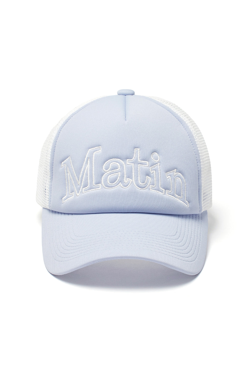 Matin Kim - Matin Mesh Trucker Ball Cap (Grey) product image 1 | TRAB K-Fashion Australia