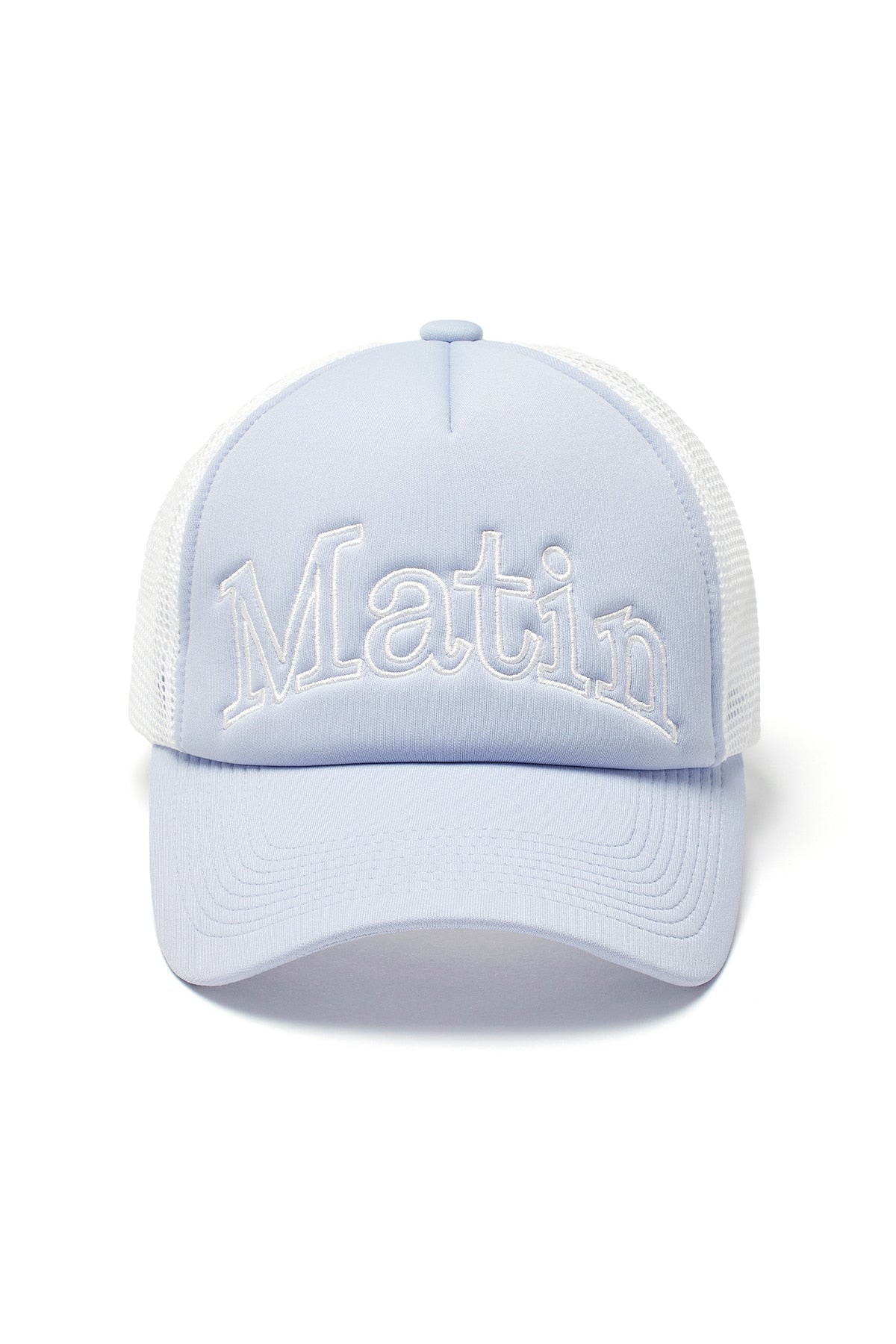 Matin Kim - Matin Mesh Trucker Ball Cap (Grey) product image 1 | TRAB K-Fashion Australia