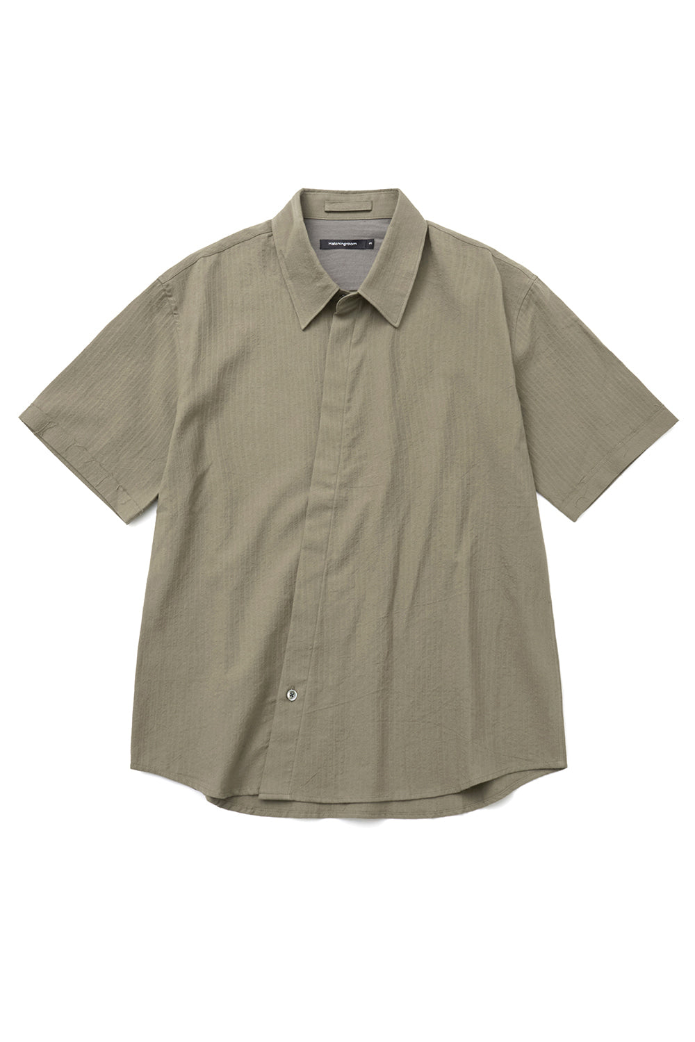 Hatchingroom - Slash Shirt Herringbone Stripe (Desert) product image 1 | TRAB K-Fashion Australia