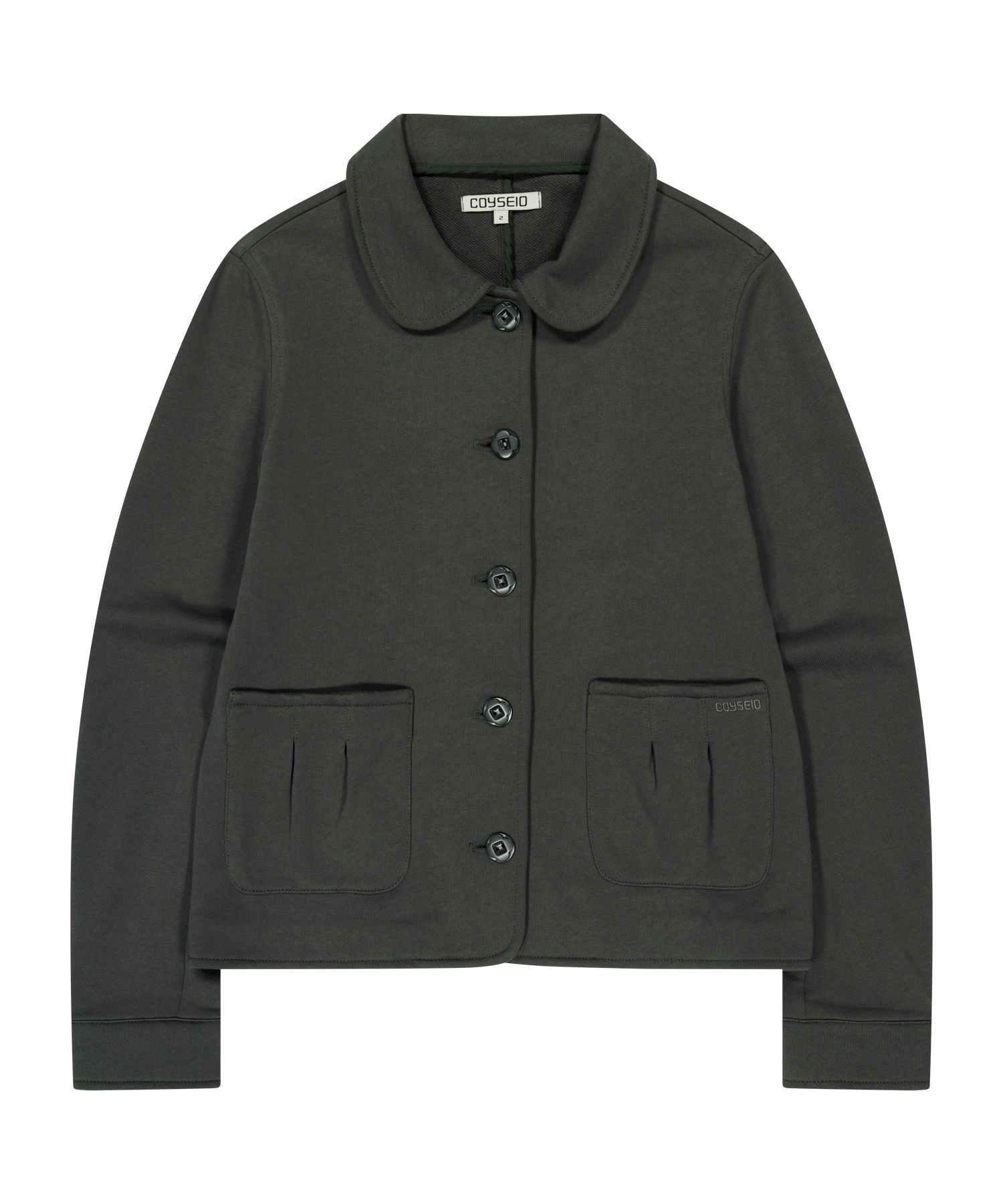 Coyseio - Cozy Sweat Jacket (Charcoal) product image 1 | TRAB K-Fashion Australia
