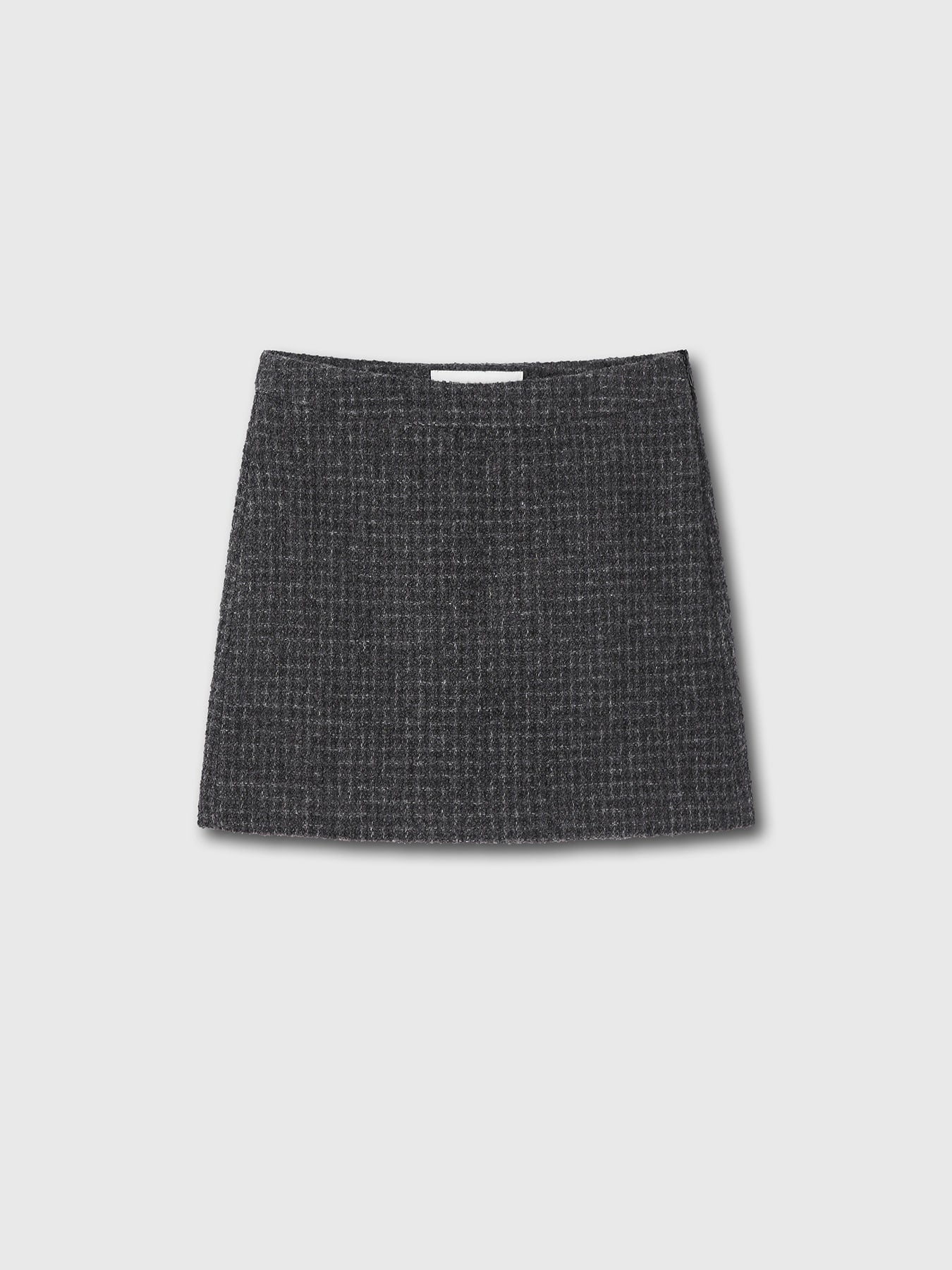 Tonywack - Wool Tweed Mini Skirt (Dark Grey) product image 7 | TRAB K-Fashion Australia