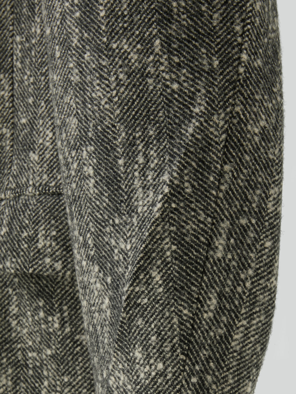 Recto - Herringbone Double Breasted Coat (Black) product image 9 | TRAB K-Fashion Australia