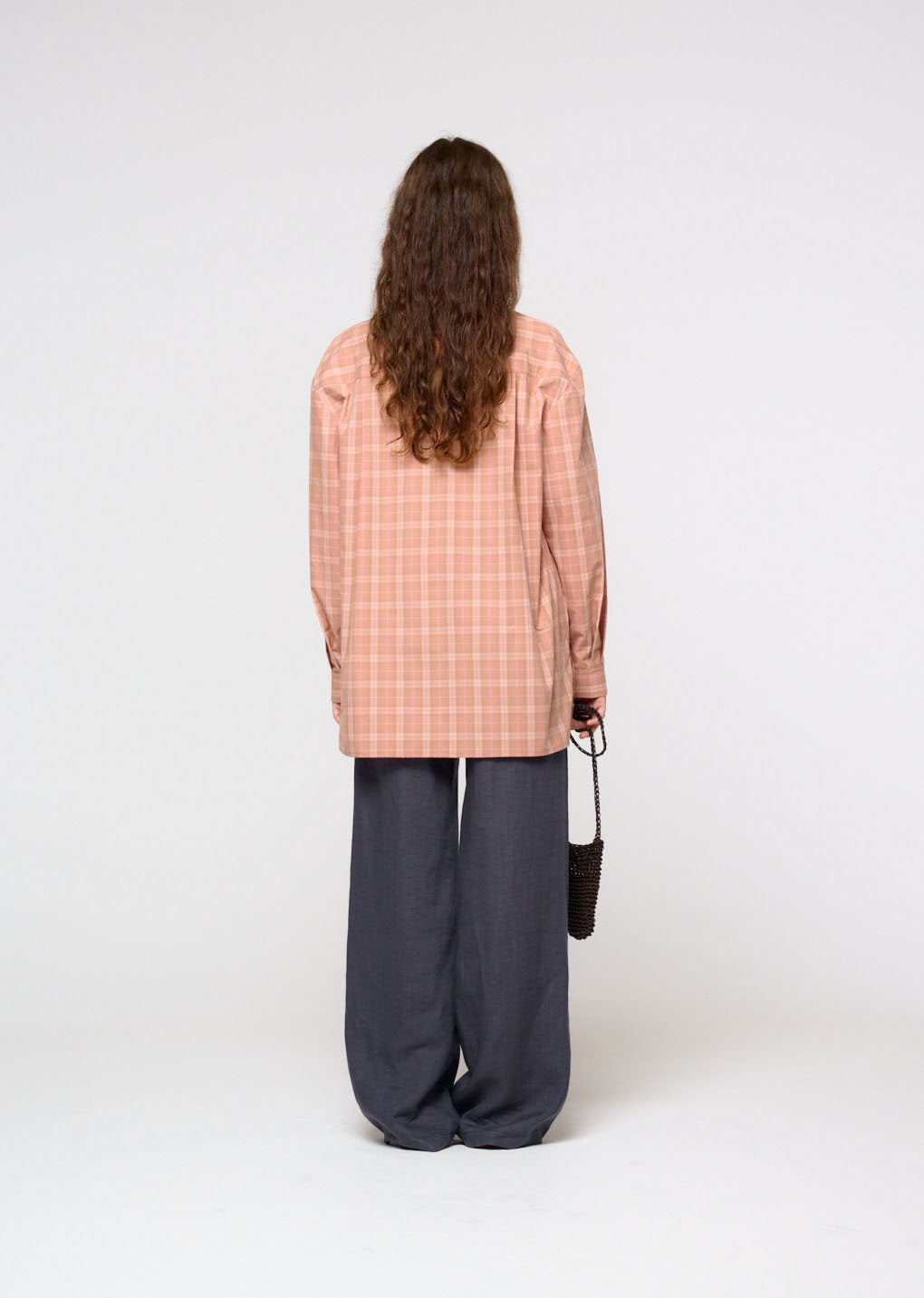 Amomento - Mini Handmade Leather Net Bag (Brown) product image 4 | TRAB K-Fashion Australia