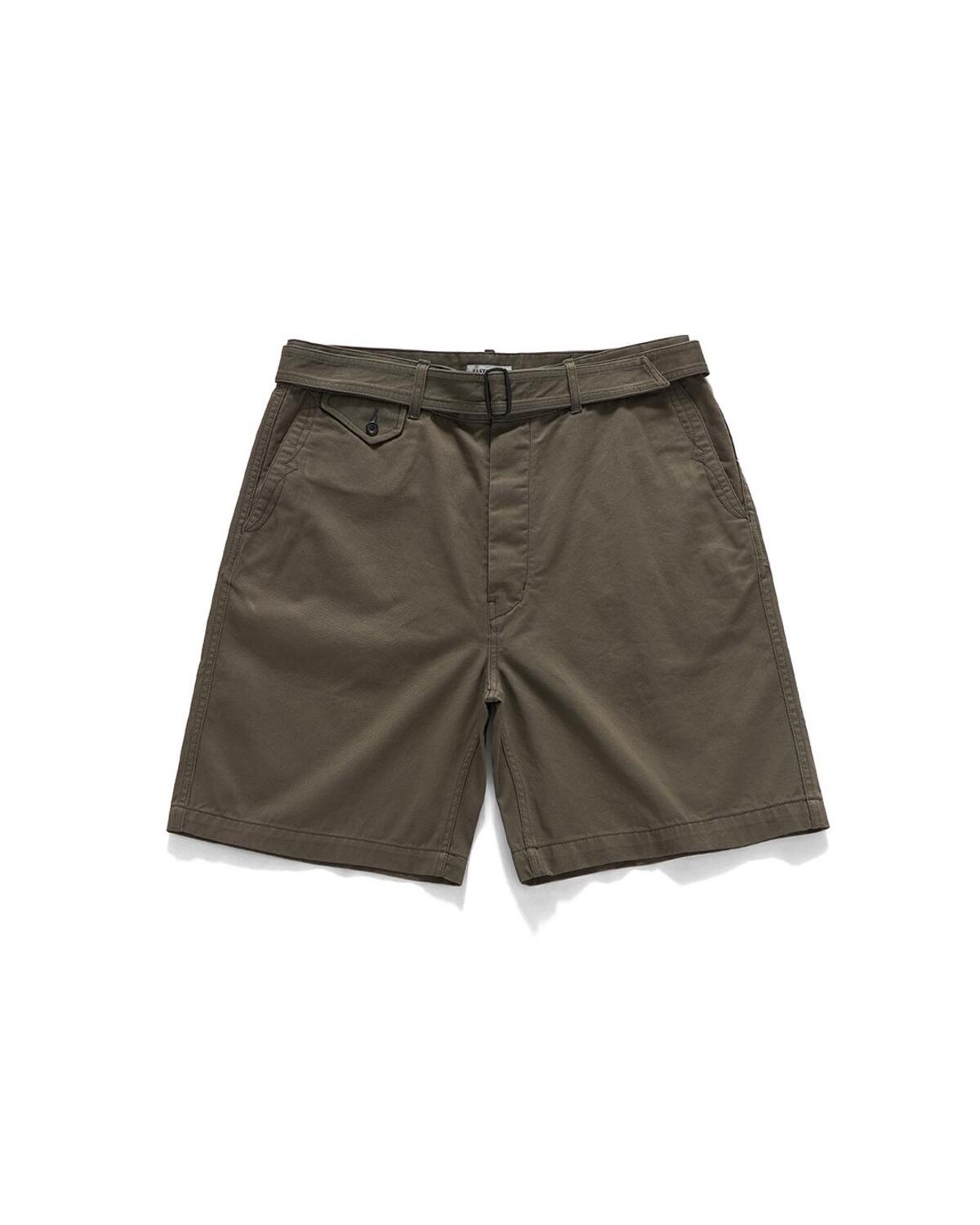 Eastlogue - Belted Cattleman Shorts (Khaki) product image 1 | TRAB K-Fashion Australia