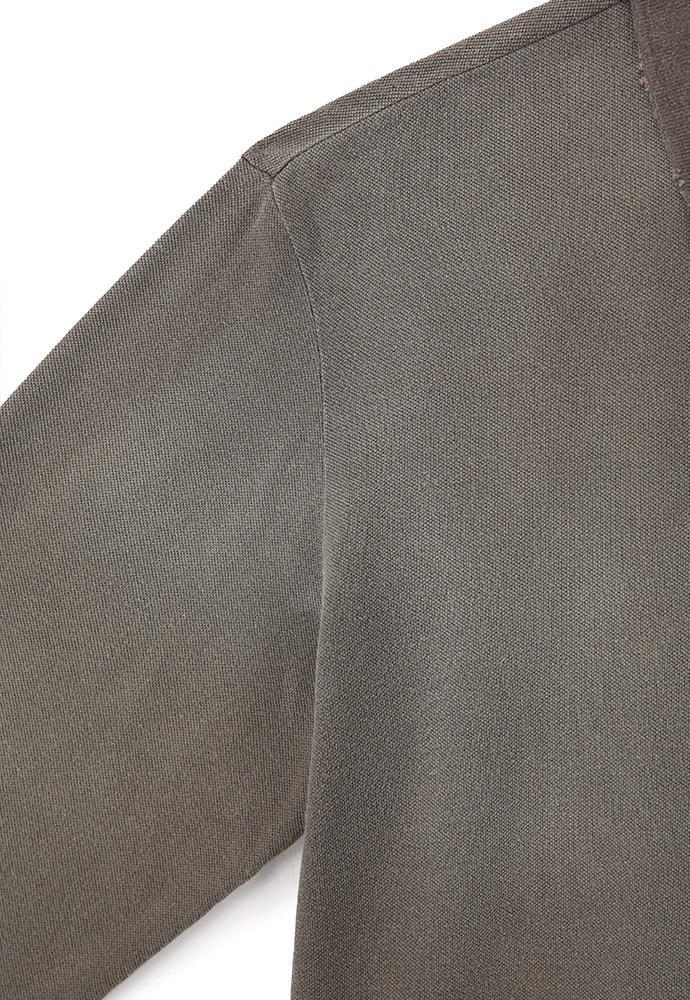 Art if acts - Damaged Pique Polo Shirt (Mud Brown) product image 9 | TRAB K-Fashion Australia