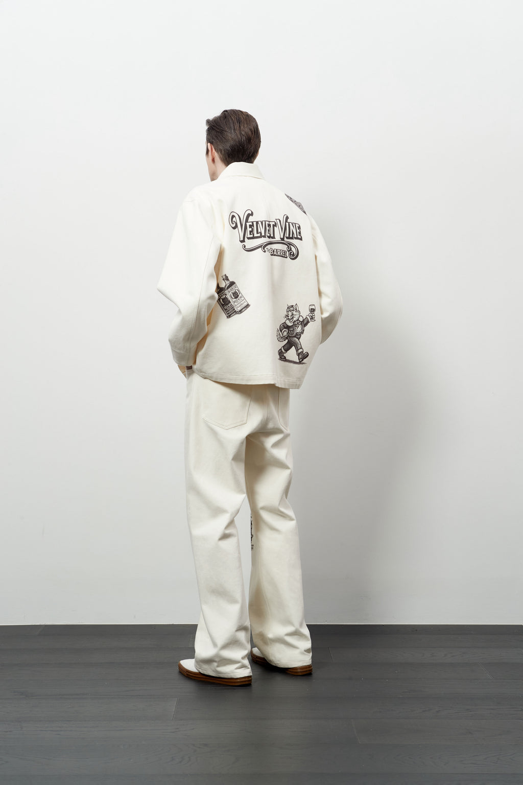 Stu - Printing Pants (Cream) product image 9 | TRAB K-Fashion Australia