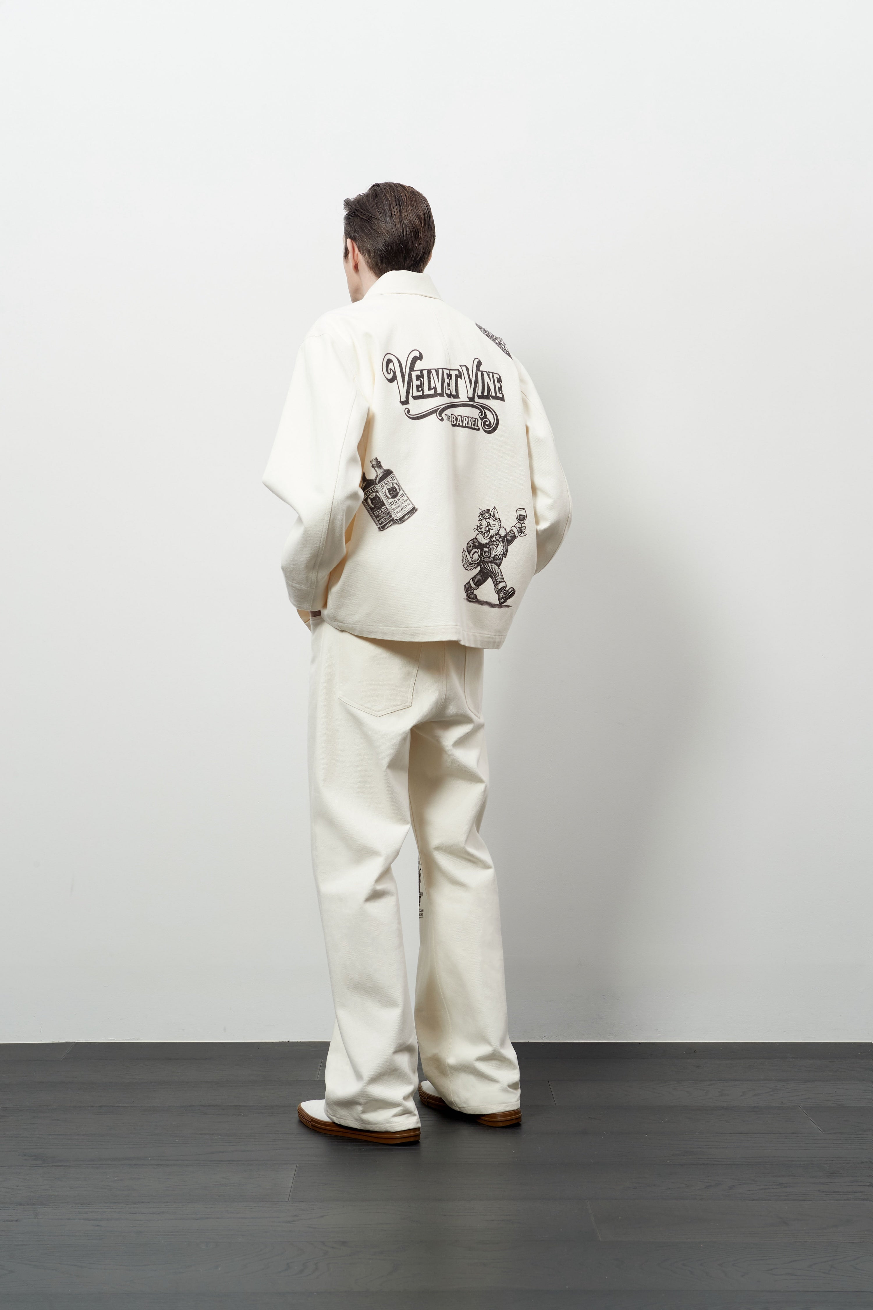 Stu - Printing Pants (Cream) product image 9 | TRAB K-Fashion Australia