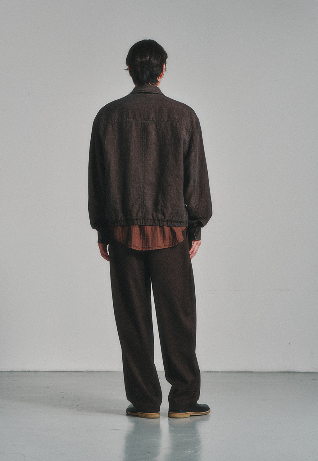 Art if acts - Linen Pocket Blouson (Wood) product image 4 | TRAB K-Fashion Australia