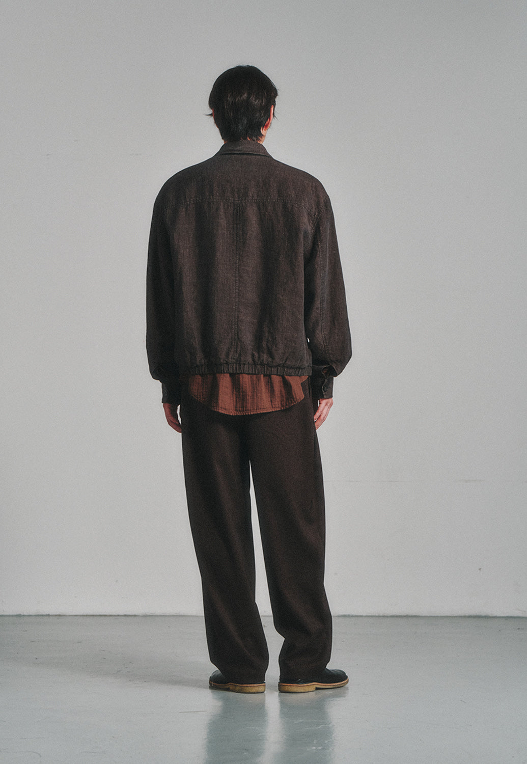Art if acts - Linen Pocket Blouson (Wood) product image 4 | TRAB K-Fashion Australia