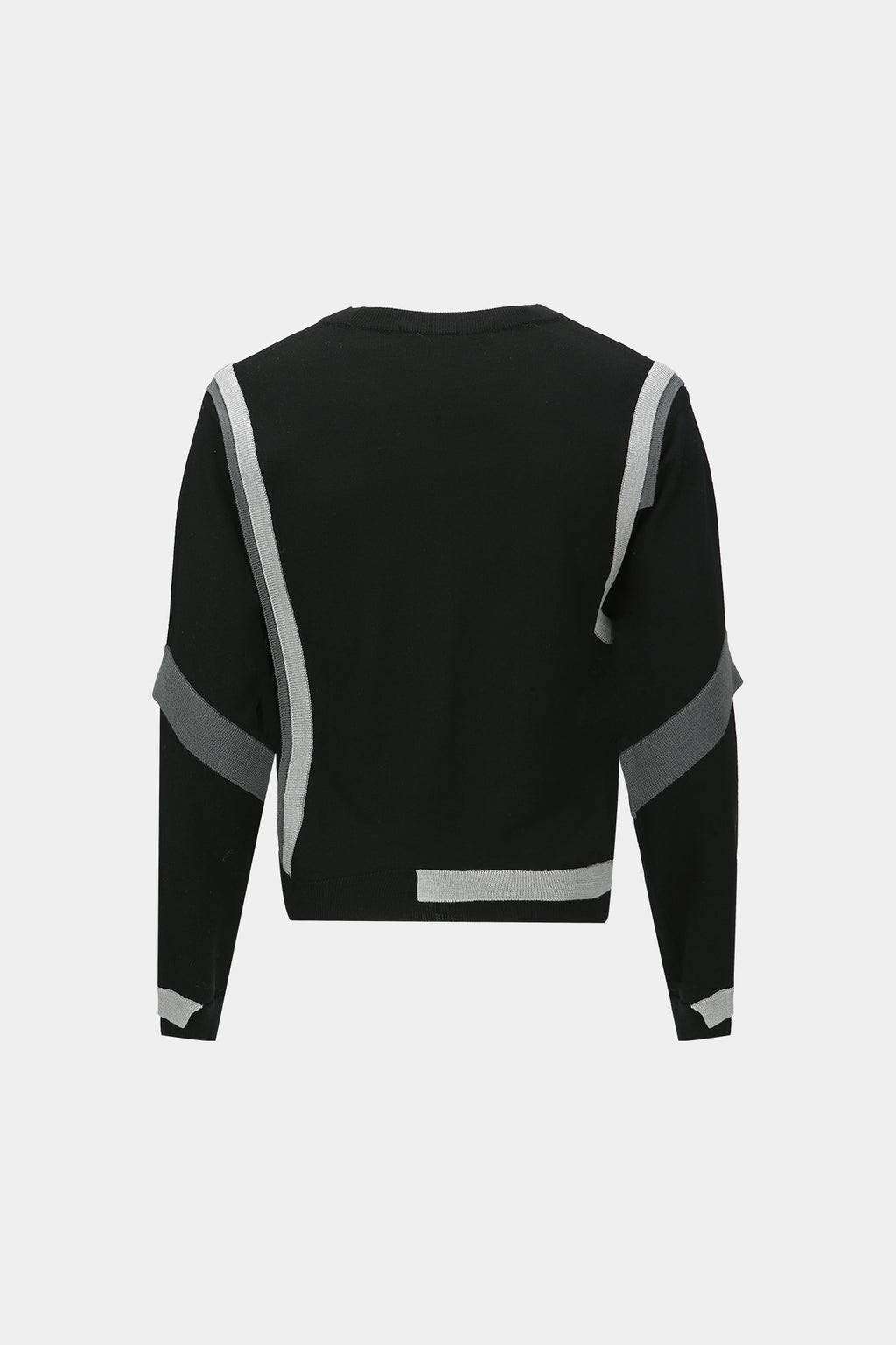 Andersson Bell - Layered Crewneck Sweater (Black) product image 7 | TRAB K-Fashion Australia