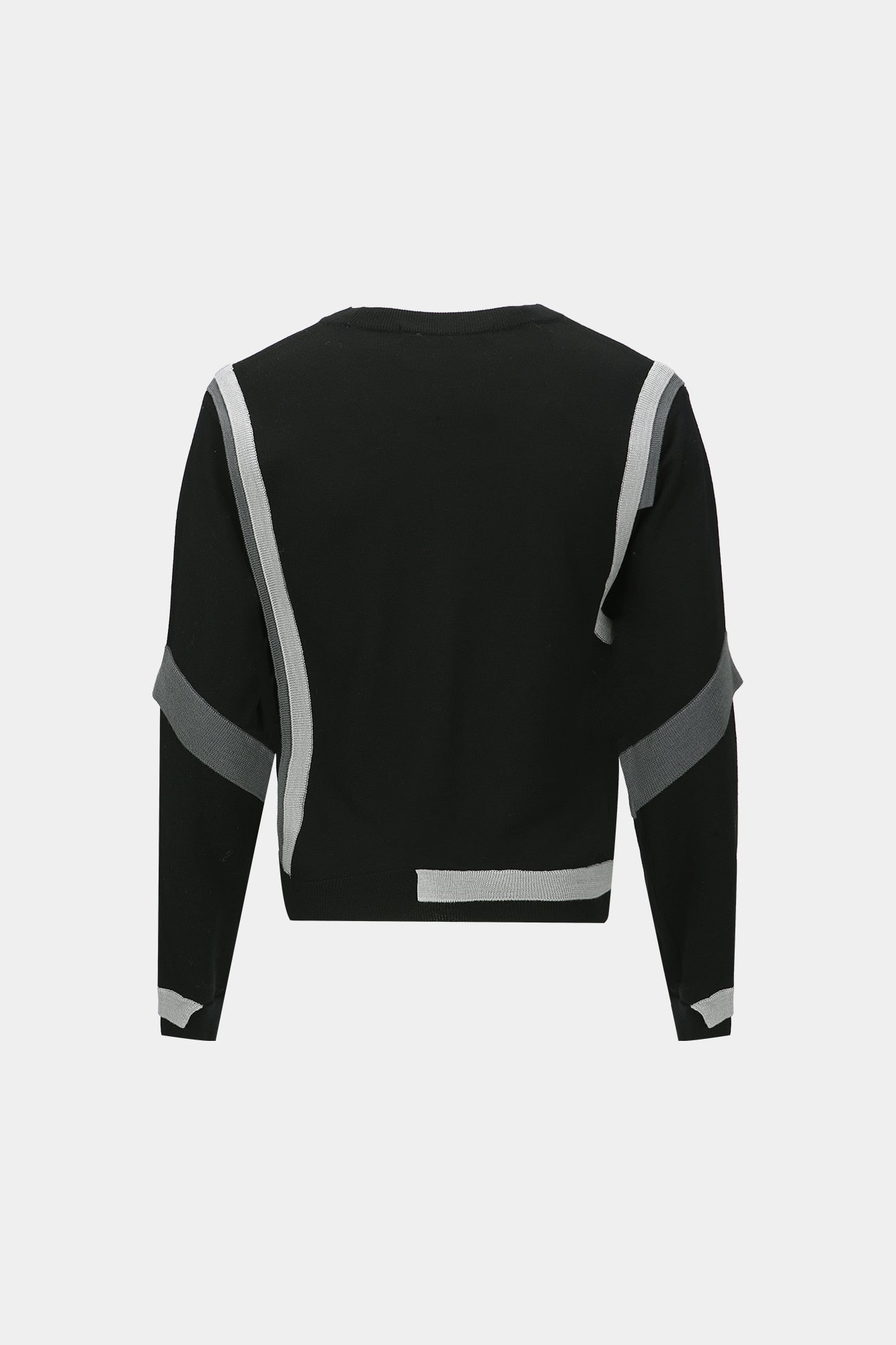 Andersson Bell - Layered Crewneck Sweater (Black) product image 7 | TRAB K-Fashion Australia