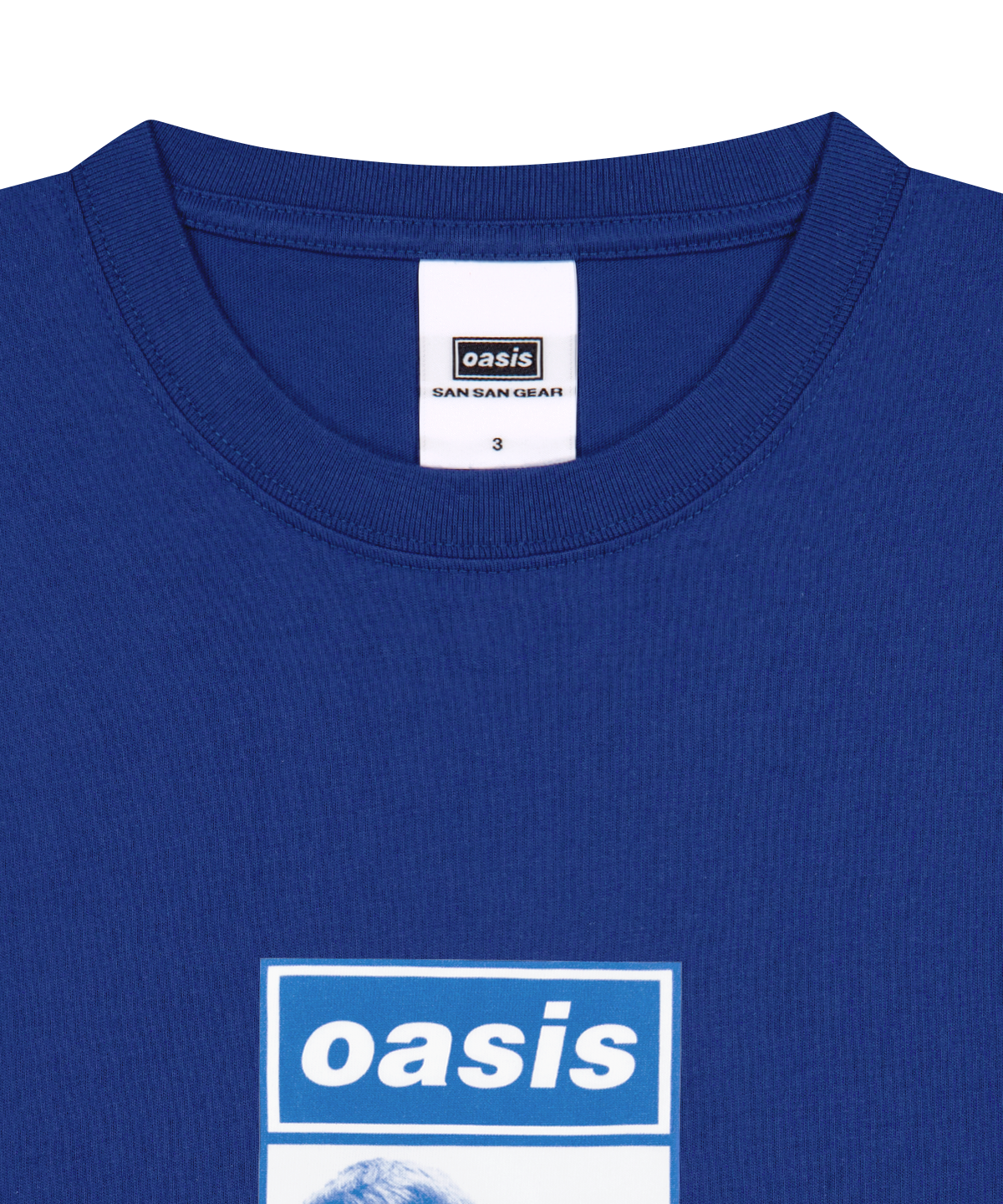 San San Gear - San San Oasis Photo T-Shirt (Blue) product image 3 | TRAB K-Fashion Australia