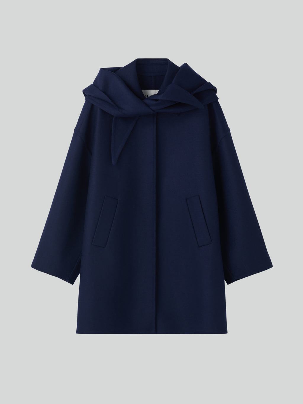 Recto - Oversized Handmade Hoody Coat (Navy) product image 13 | TRAB K-Fashion Australia